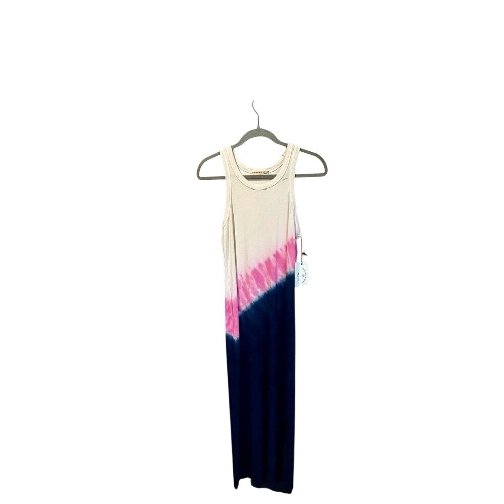 Electric & Rose Tie Dye Maxi‎ Tank Dress Festival